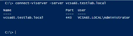 Basic PowerCLI scripting