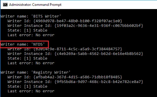 Escritor de la NTDS