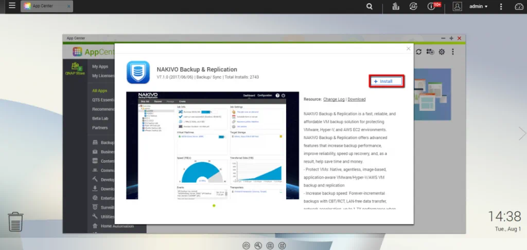 Search for NAKIVO Backup & Replication