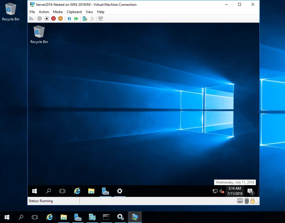 Managing-a-Guest-OS-with-Hyper-V-VMConnect