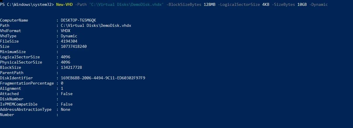 How to Create a Hyper-V VHDX File