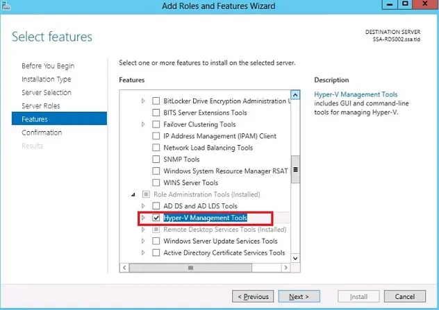 How to Install Hyper-V Manager on Windows Server