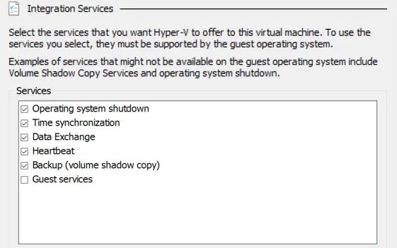 Hyper-V Integration Services (Hyper-V Best Practices)