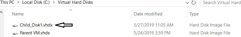 New Hyper-V Differencing Disk