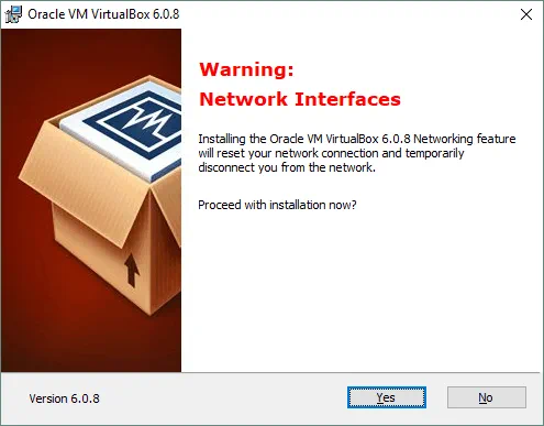 Cómo actualizar VirtualBox - actualización de las funciones de red