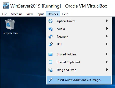 Cómo utilizar VirtualBox - Instalación de Guest Additions