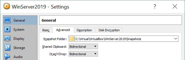 Cómo utilizar VirtualBox - Portapapeles compartido y Drug n Drop