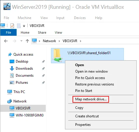 Cómo usar VirtualBox - usando carpetas compartidas.
