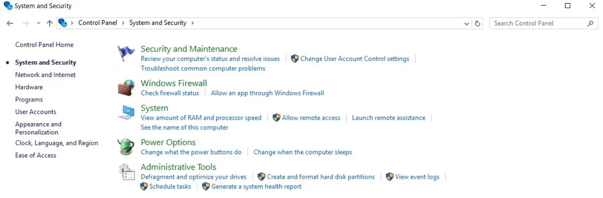 Acceso a los ajustes del sistema remoto (Hyper-V USB Passthrough)
