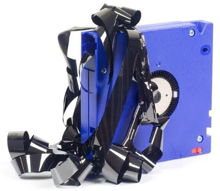 Damaged Tape (Tape Backup Advantages)