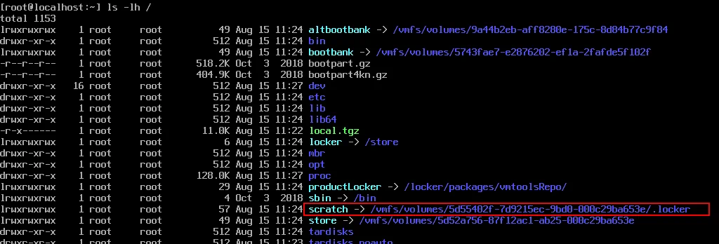 Uso de un disco duro para una partición scratch cuando se ejecuta ESXi desde una unidad flash USB