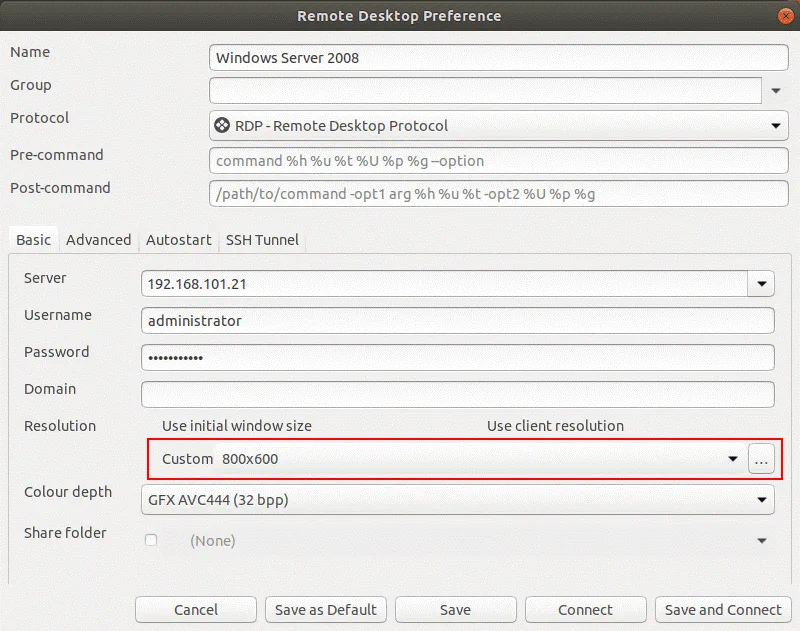 Linux Rdp Client Setting Terminal Terminal Use Remote Desktop Protocol to Connect to Ubuntu VMs