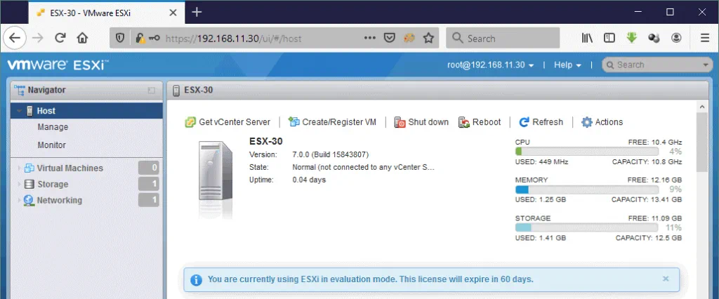 VMware-vSphere-setup_managing-an-ESXi-host-by-using-VMware-Host-Client