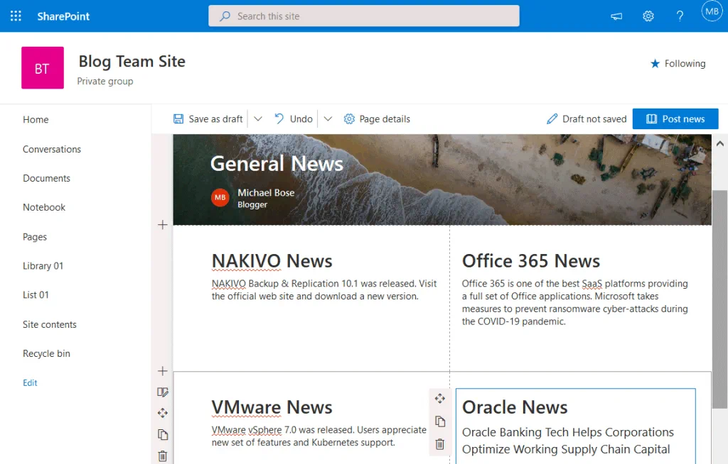 Creating-a-news-post-in-Microsoft-SharePoint-Online