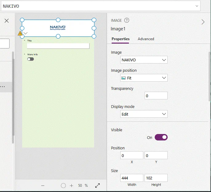 Edición de imágenes para formularios de SharePoint Online