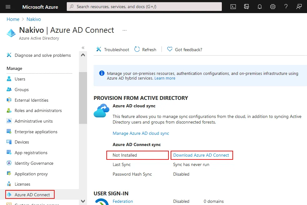 How to Configure Office 365 Active Directory sync in Office 365