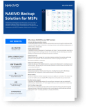 NAKIVO MSP Solution Brief