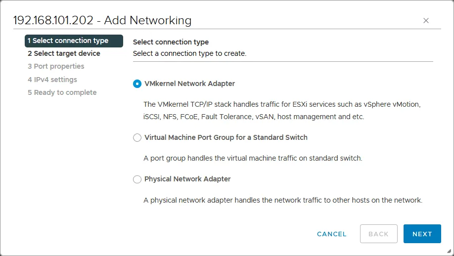 ESXi vMotion Network Configuration: Best Practices