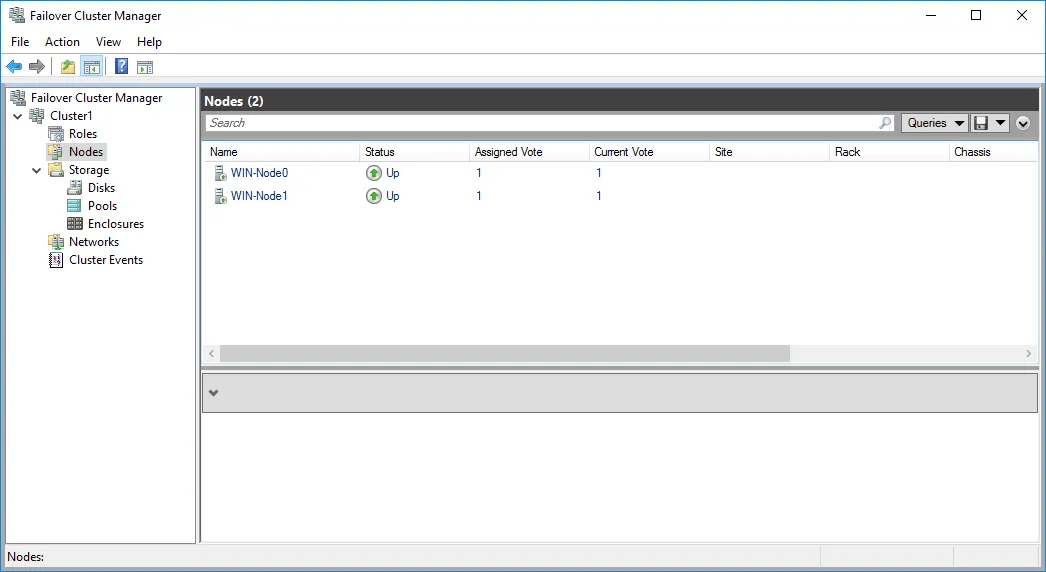 VMware vs Hyper-V user interface for cluster management – Failover Cluster Manager