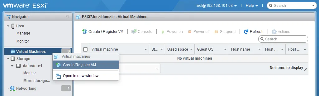 Creación de una máquina virtual VMware para mac 