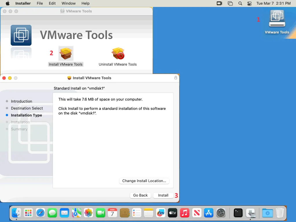Instalación de VMware Tools