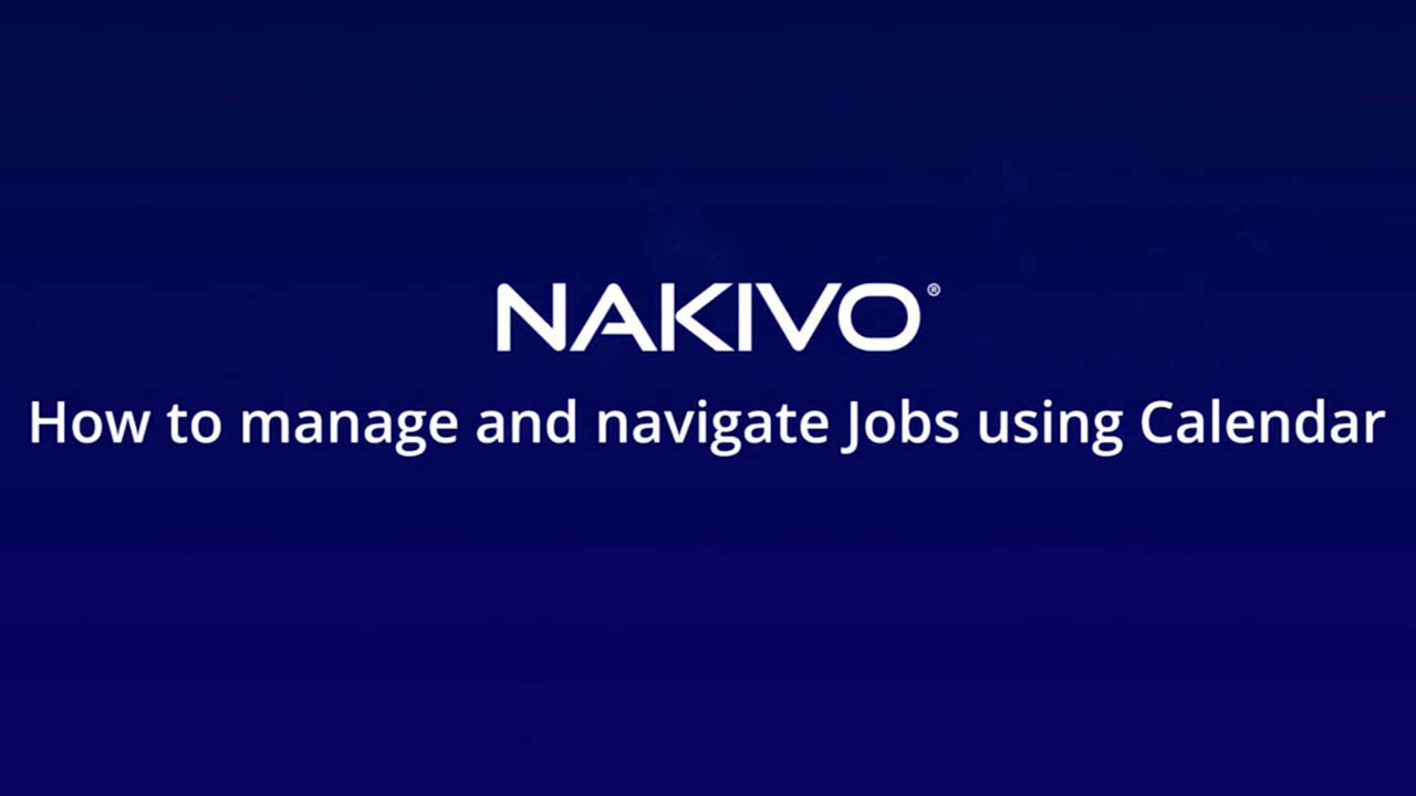 how to manage and navigate jobs using calendar preview