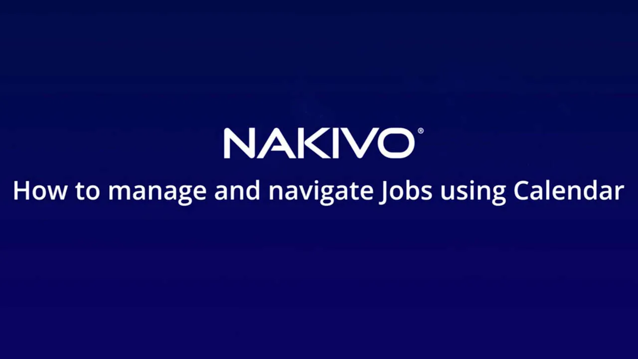 how to manage and navigate jobs using calendar preview