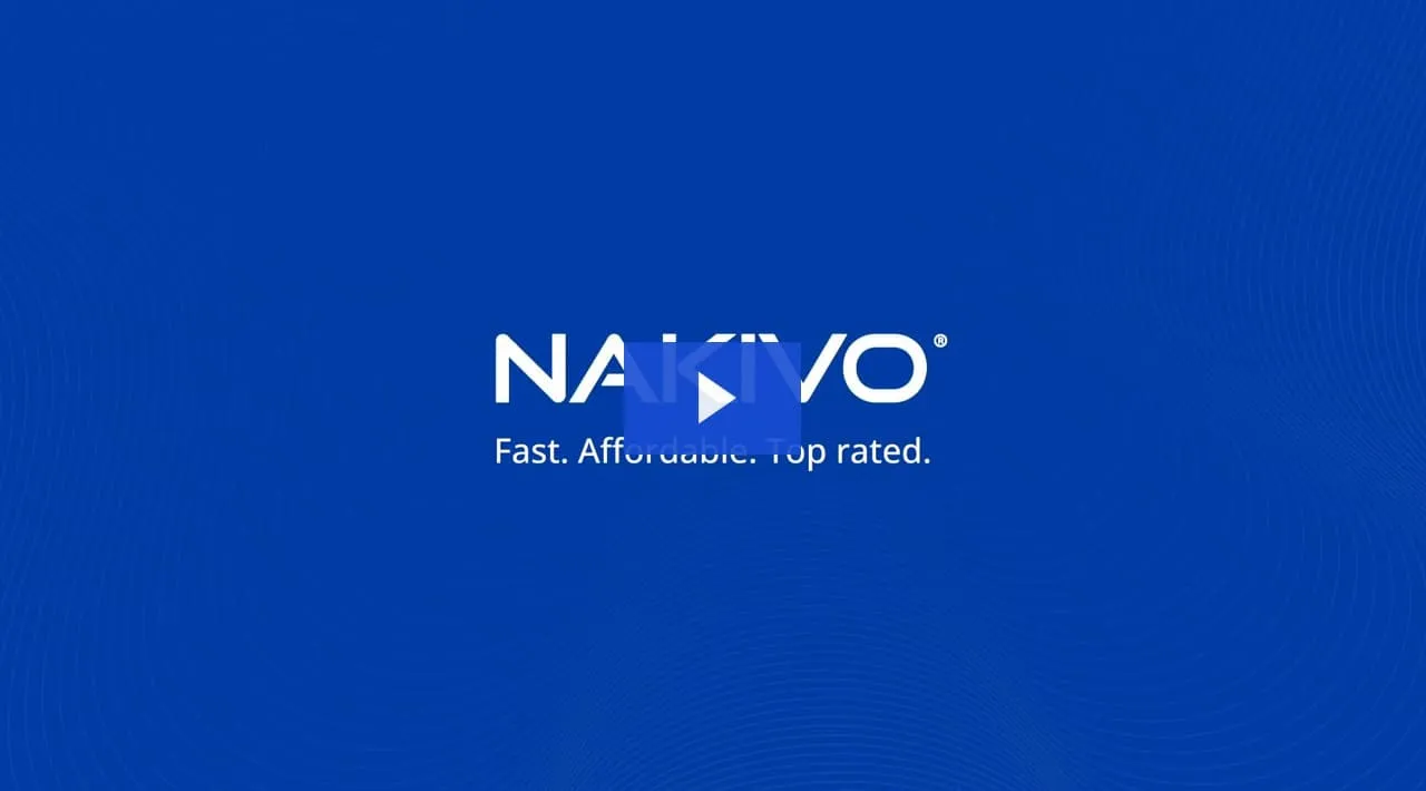 bare metal recovery with nakivo video preview